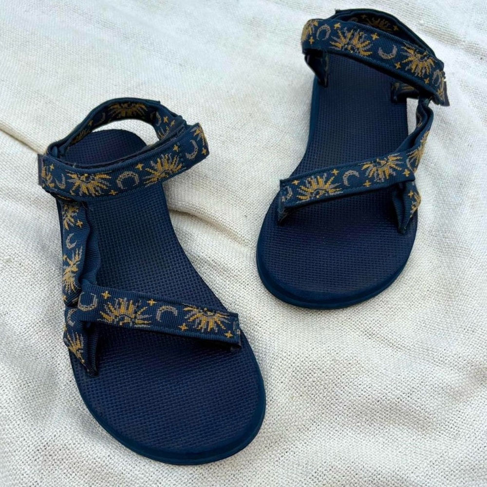 moon and sun sandals
